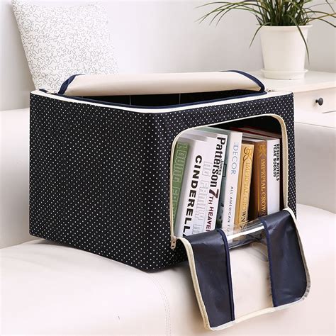 oxford cloth steel frame storage box reviews|Furnhome 3 PACK 40L Oxford Cloth Steel Frame Storage Box, .